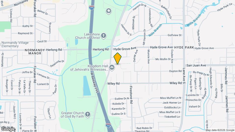 7256 Mimosa Grove Trail Map and Location Details