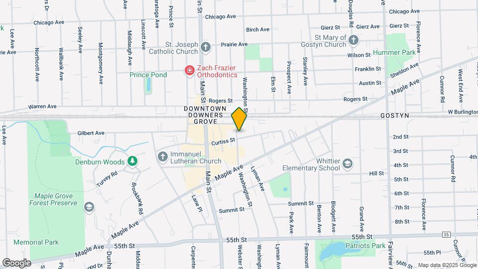 910 Curtiss St Map and Location Details