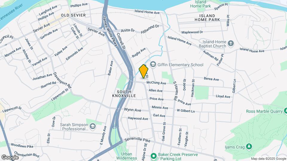 2980 Sevier Ave Map and Location Details