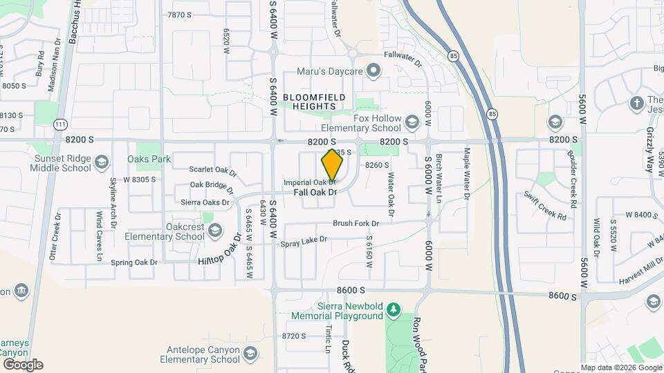 6249 W Imperial Oak Dr Map and Location Details