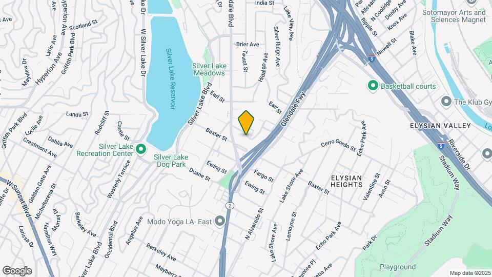 2252 1/2 Cove Ave Map and Location Details