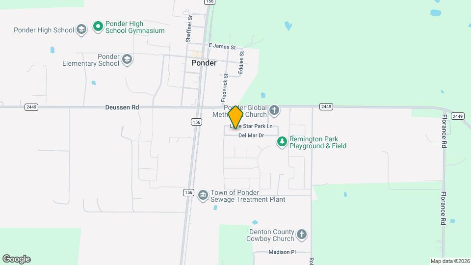 536 Del Mar Dr Map and Location Details