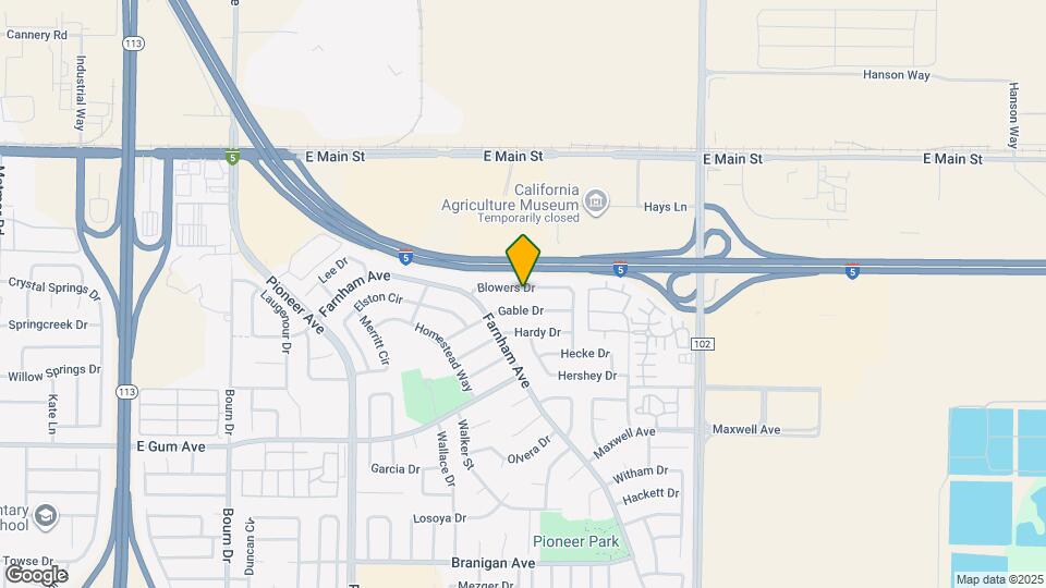 1860 Blowers Dr Map and Location Details