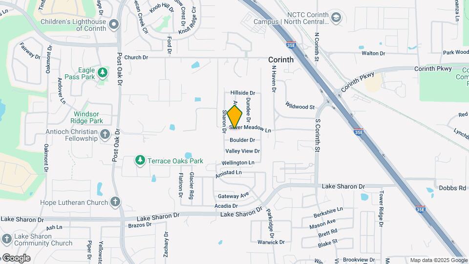 2507 Silver Meadow Ln Mapa y Detalles de la Ubicación