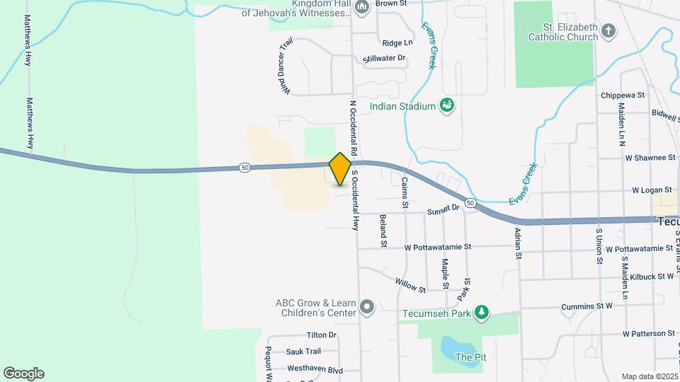 1327 Southwestern Dr Map and Location Details