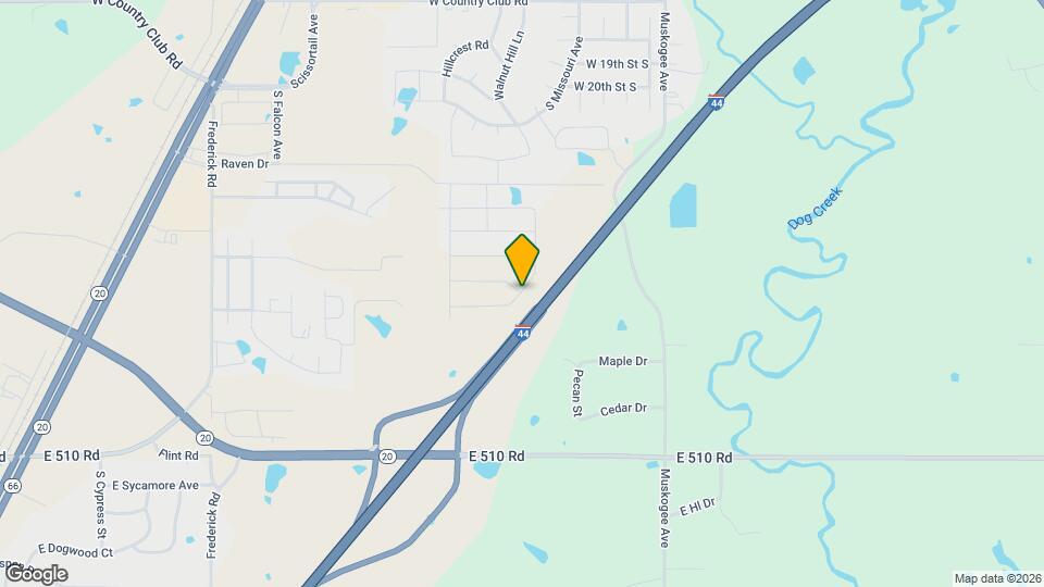 2107 S Lakin Ln Map and Location Details