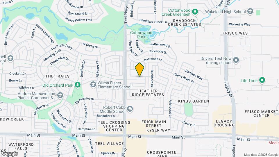 3223 Persimmon Ln Map and Location Details