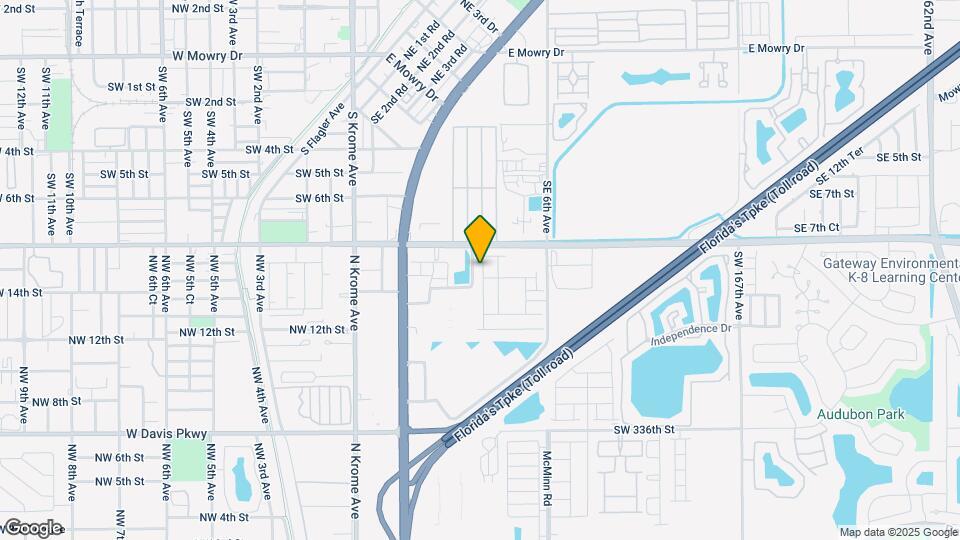 1533 NE 3rd Ave Map and Location Details