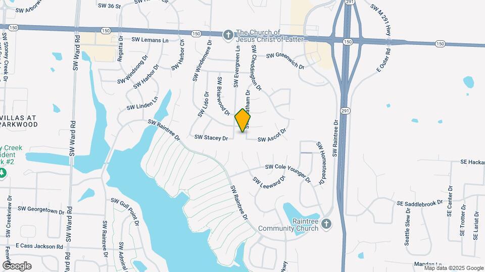 4028 SW Chatham Dr Map and Location Details