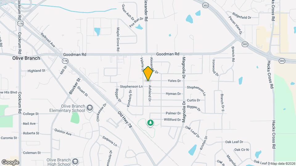 6763 Ashland Dr Mapa y Detalles de la Ubicación