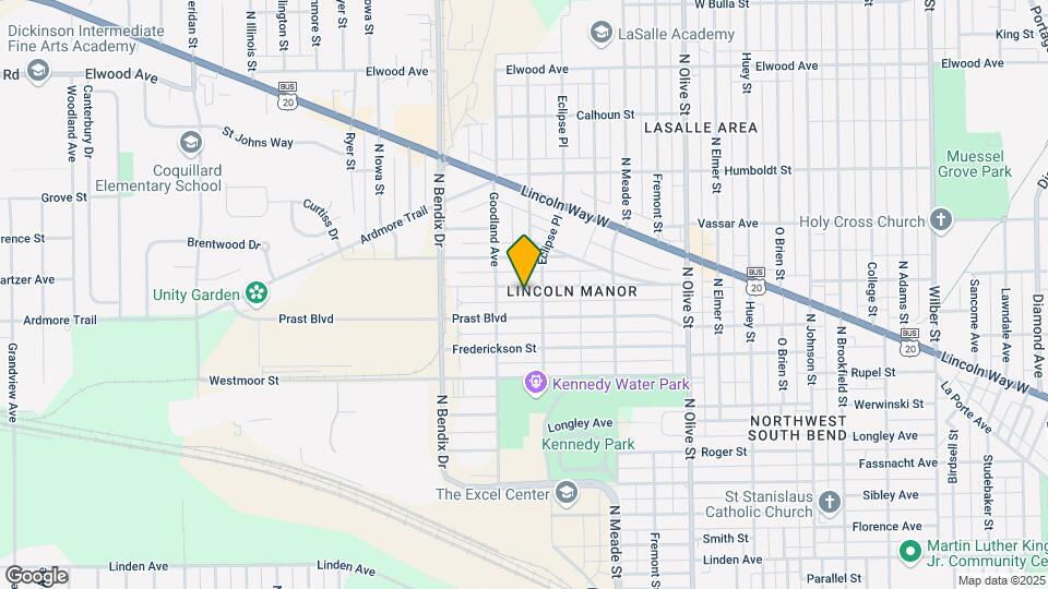 2818 Hartzer St Map and Location Details