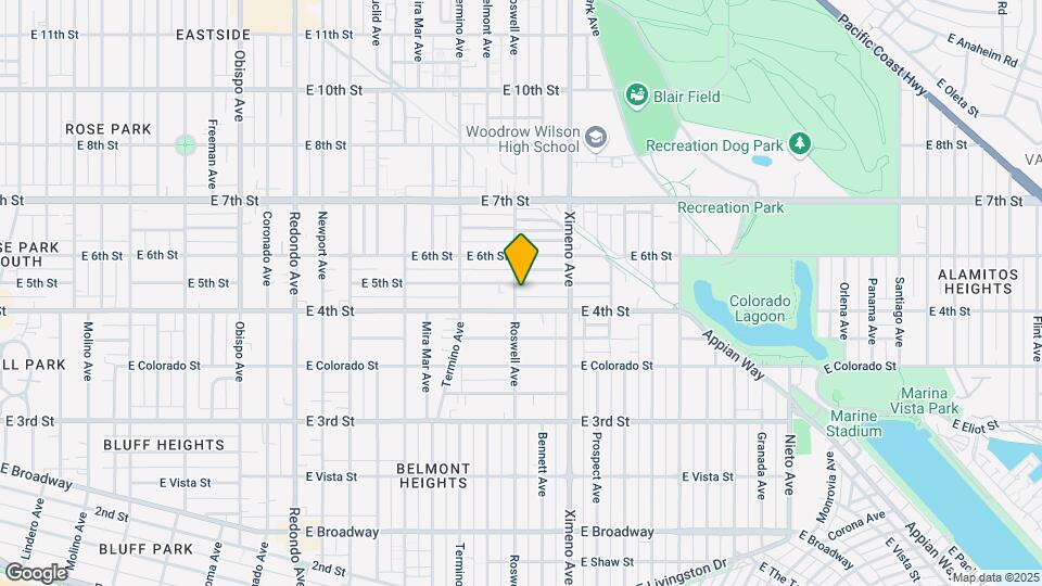 424-440 Roswell Ave Mapa y Detalles de la Ubicación