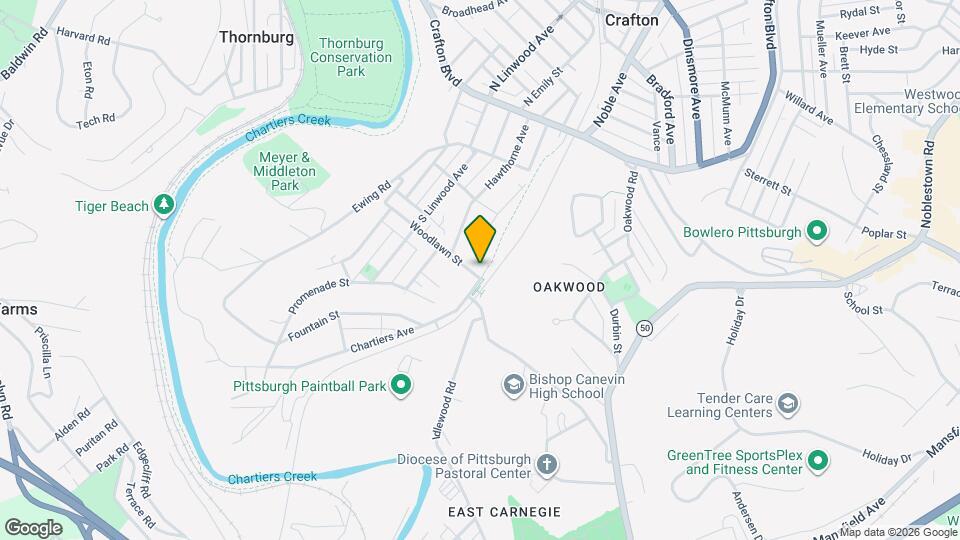 6 Woodlawn St Map and Location Details