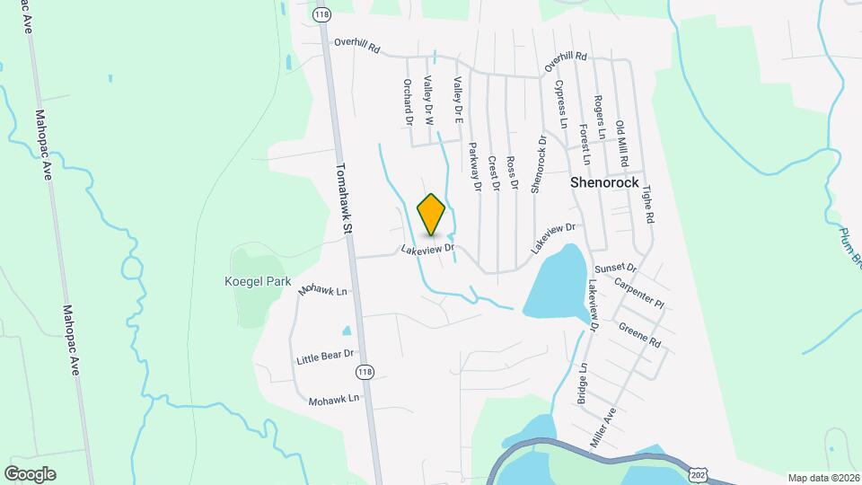 1 Walker Dr Map and Location Details
