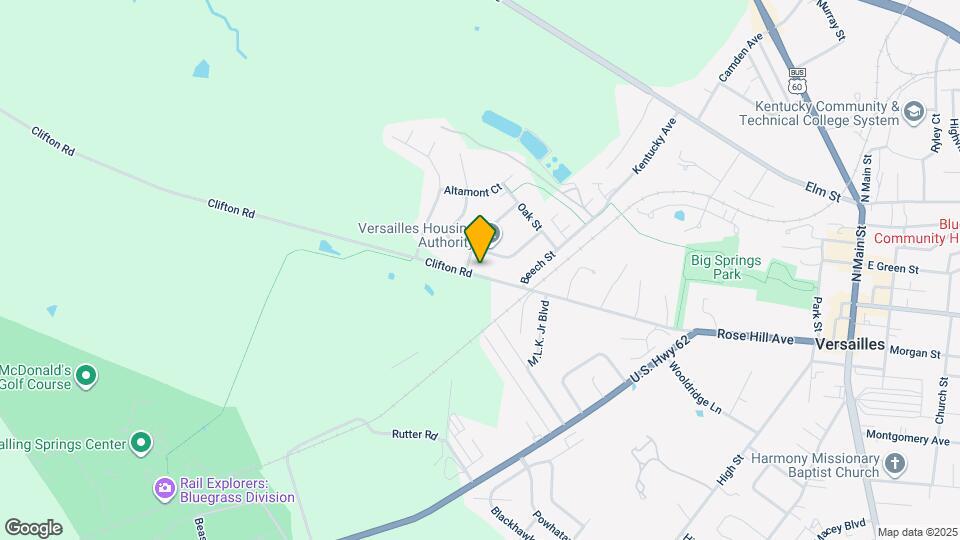 521 Clifton Rd Map and Location Details