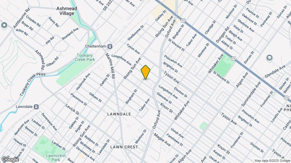 605 Glenview St Mapa y Detalles de la Ubicación