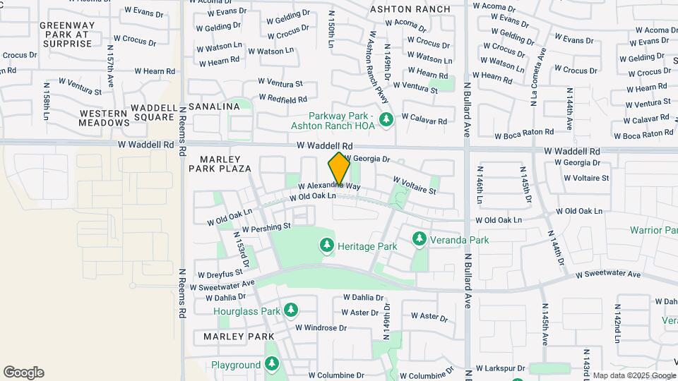 15055 W Alexandria Way Map and Location Details