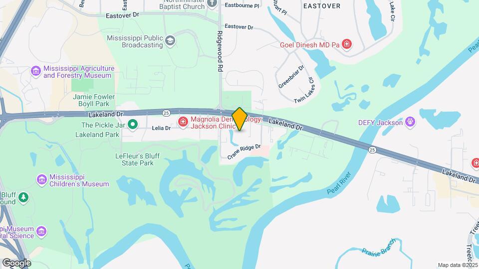 1855 Lakeland Dr Map and Location Details