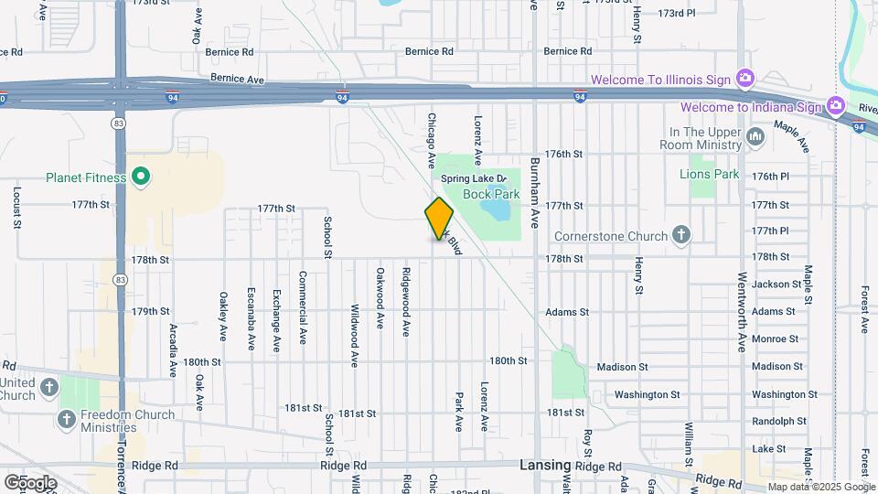 3020 178th St Map and Location Details