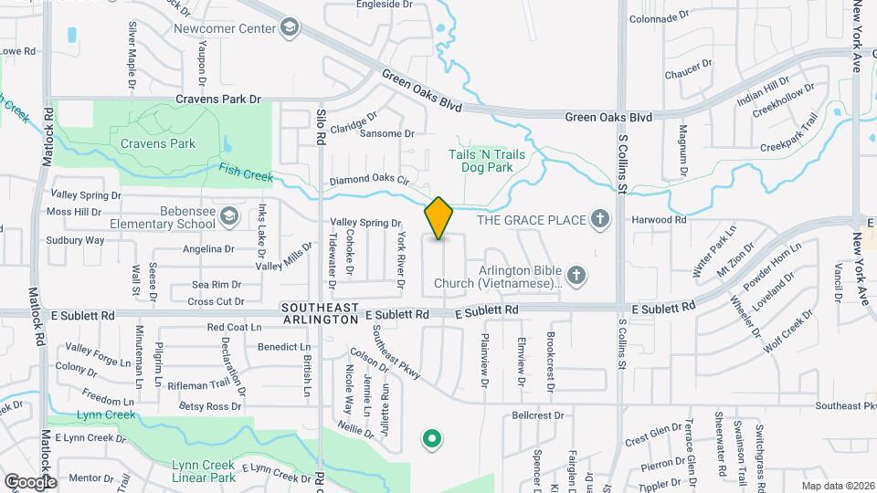 5900 Rising Meadow Dr, Unit 19193 Map and Location Details