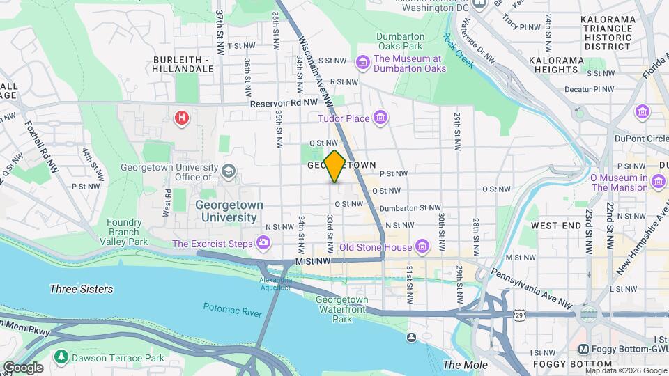 1427 33rd St NW Map and Location Details