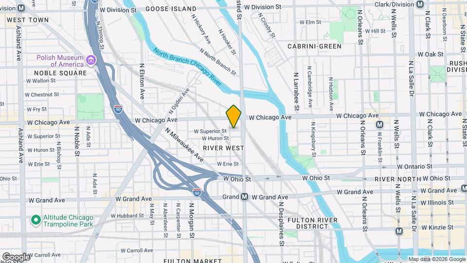 821 W Superior St, Unit 3 Mapa y Detalles de la Ubicación