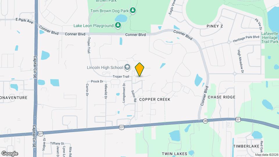 3720 Rock Brook Dr Map and Location Details