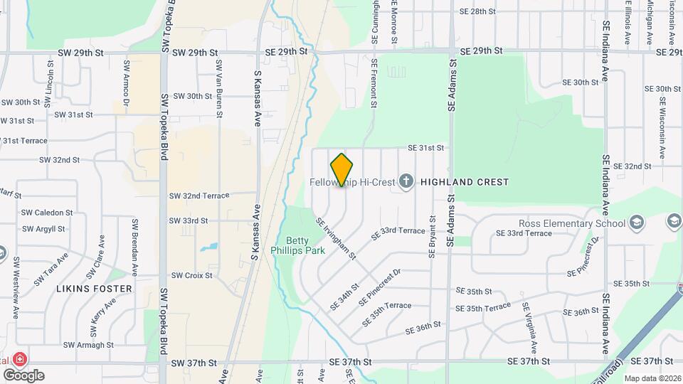 3209 SE Girard St Map and Location Details