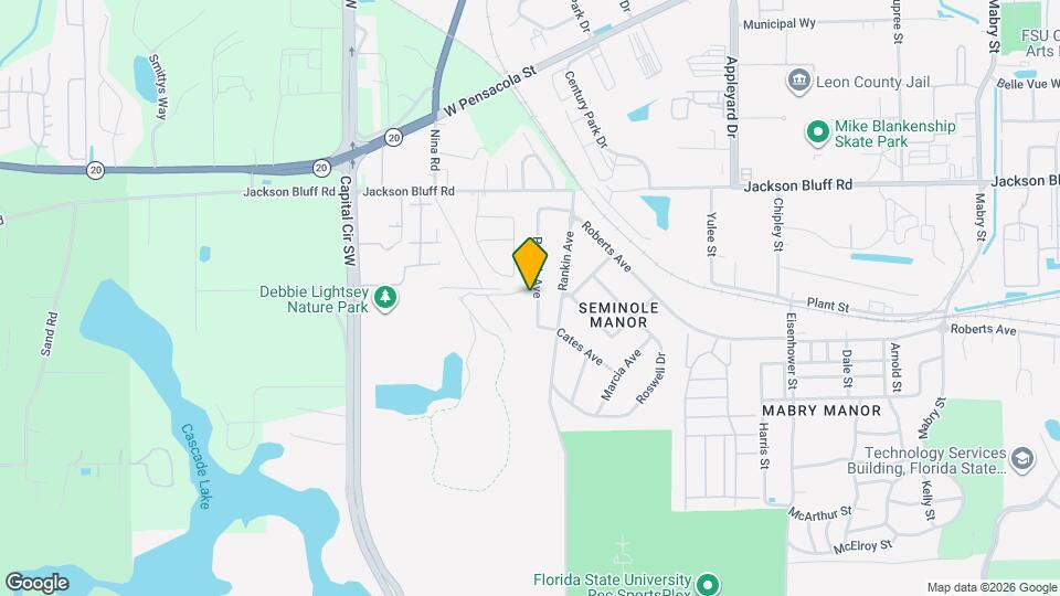 1558 Patrick Ave Map and Location Details