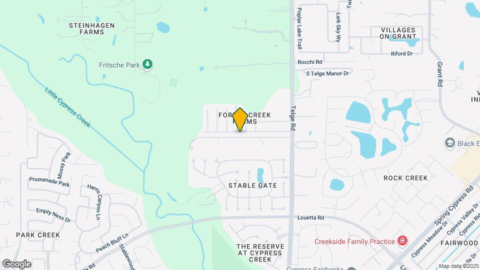 15531 Forest Creek Farms Dr Map and Location Details