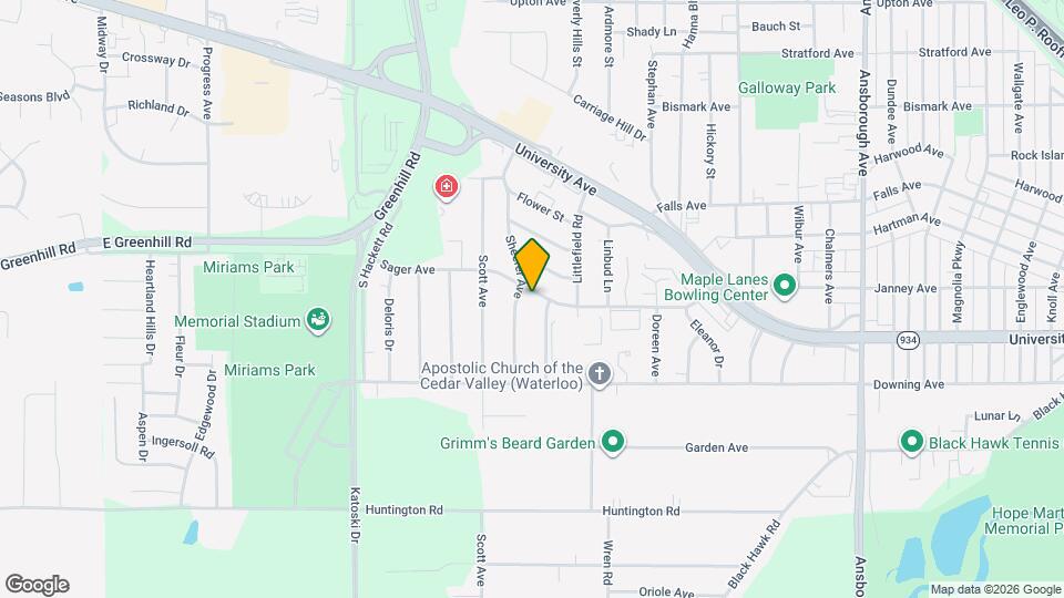 1745 Sager Ave Map and Location Details
