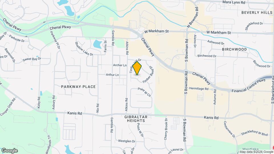 12704 Timber Bend Dr Map and Location Details