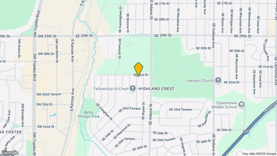 3108 SE Colfax St Map and Location Details