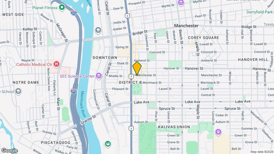 2 Manchester St Map and Location Details