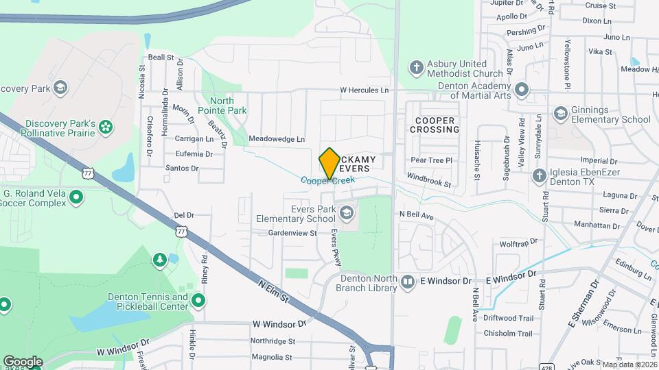 3345 Evers Pkwy Map and Location Details