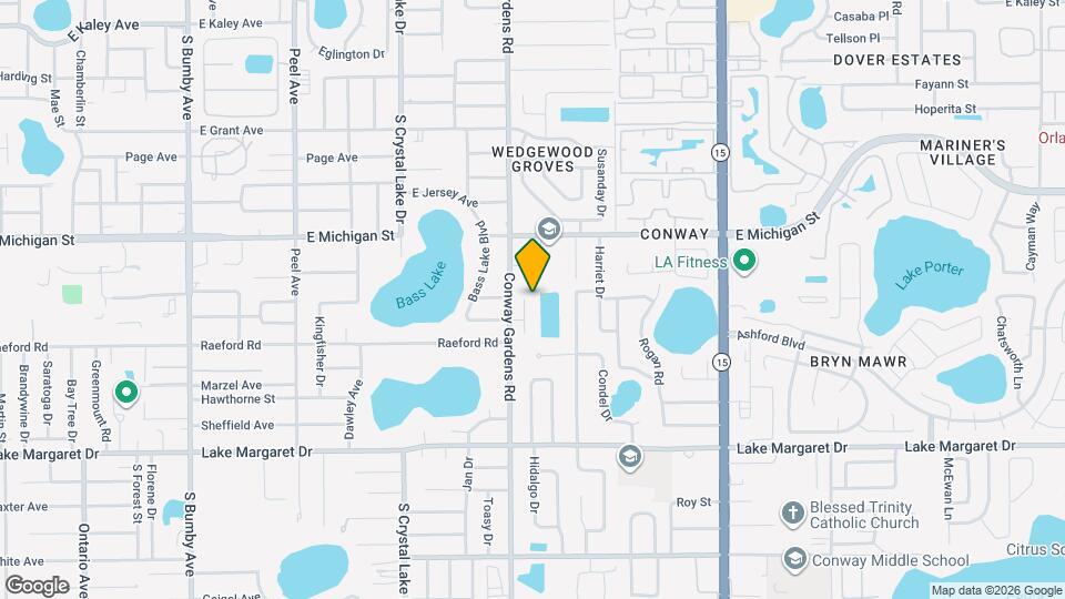 2813 Roseglen Way Map and Location Details