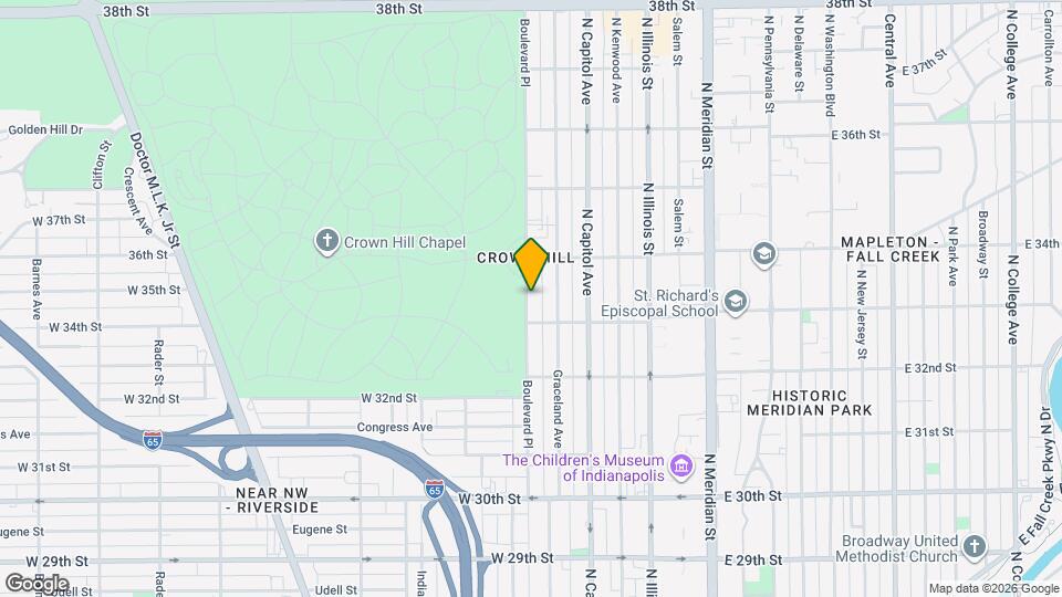 3329 Boulevard Pl Map and Location Details