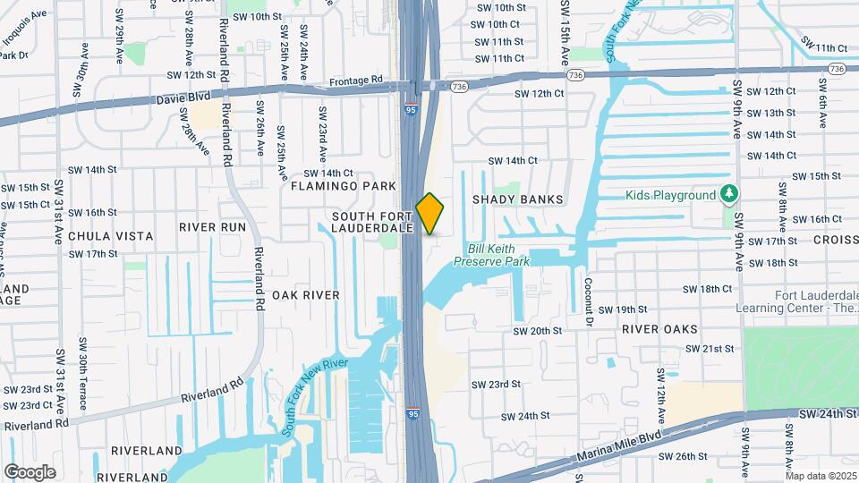 1601 SW 20th Ave Map and Location Details