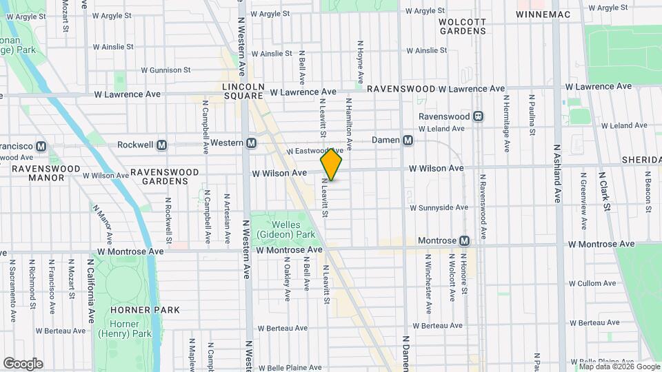 2170 W Windsor Ave Mapa y Detalles de la Ubicación