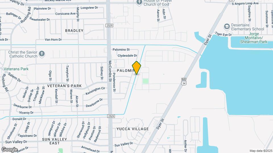 10525 Hidden Villas St Map and Location Details