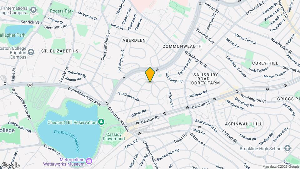 127 Kilsyth Rd, Unit 1 Map and Location Details