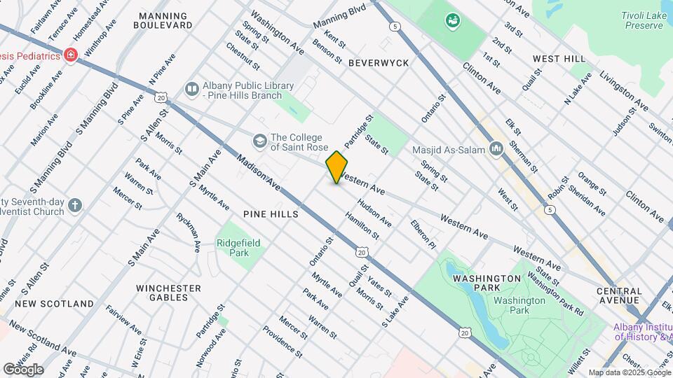 538 Hudson Ave, Unit 2 Mapa y Detalles de la Ubicación