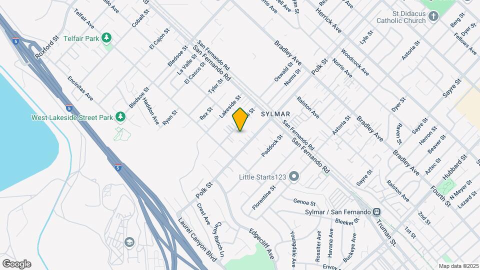 15075 Polk St Map and Location Details