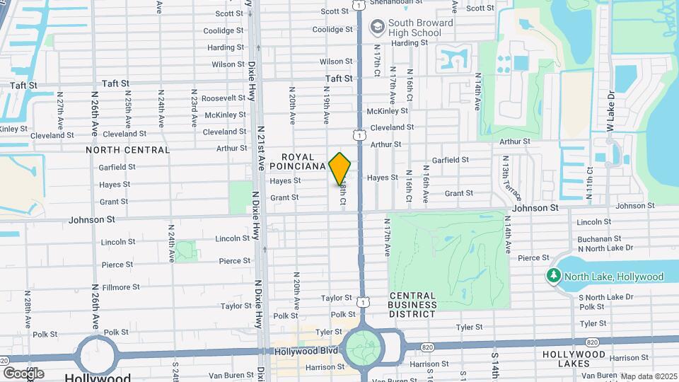 1008 N 18th Ct Map and Location Details