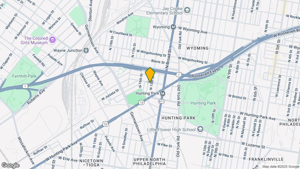 4252 N 15th St Map and Location Details