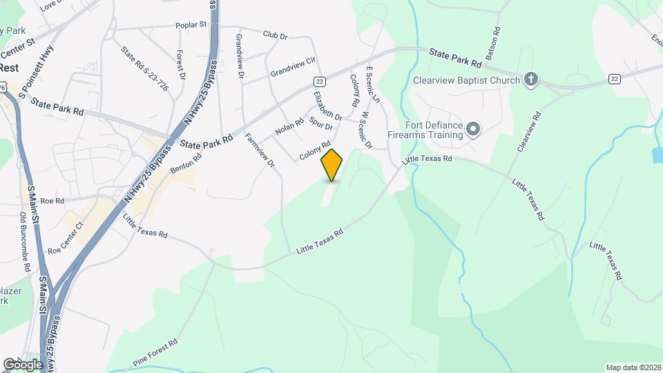 120 Echo Ln Mapa y Detalles de la Ubicación