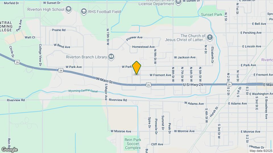 1003 W Fremont Ave Map and Location Details