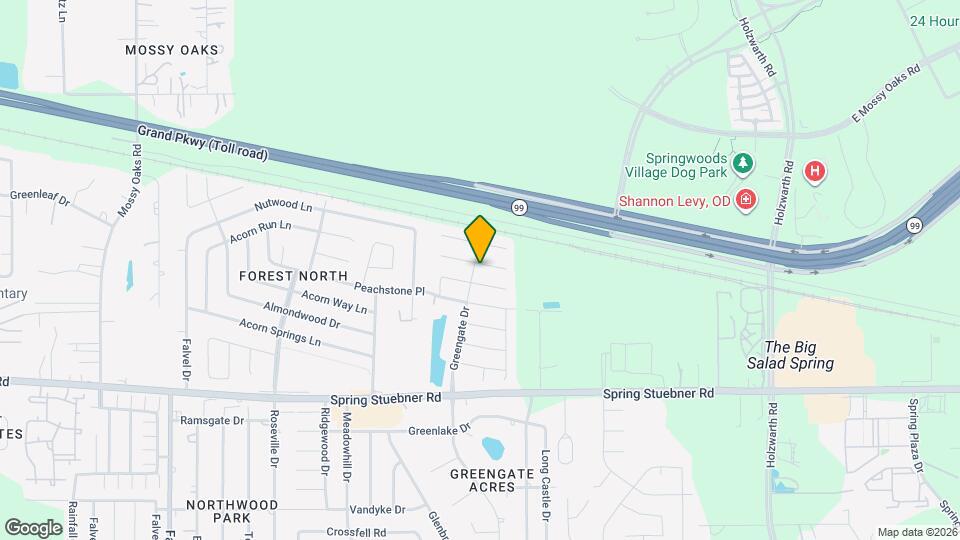 3019 Beacon Grove St Map and Location Details