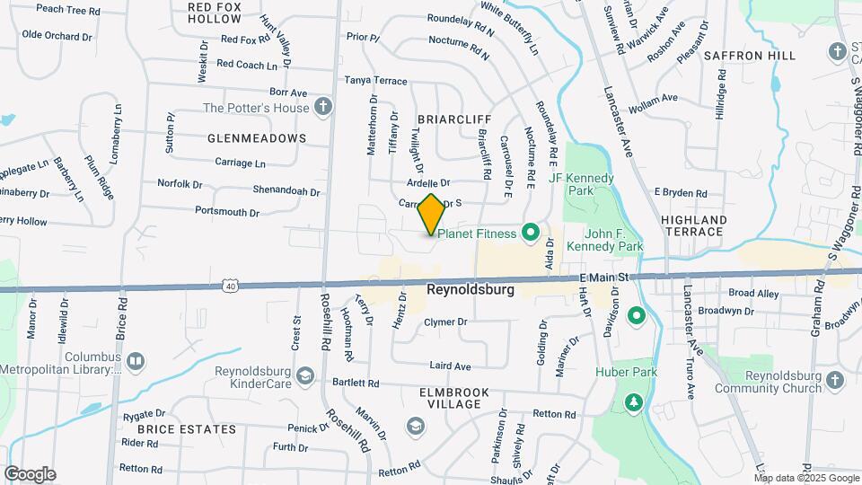 Eden of Reynoldsburg Mapa y Detalles de la Ubicación