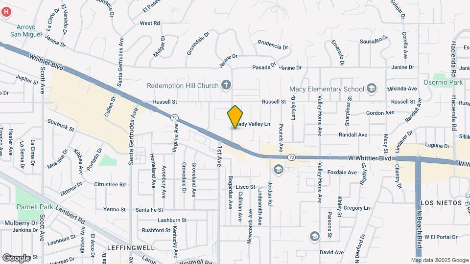 10420 Bogardus Ave Map and Location Details